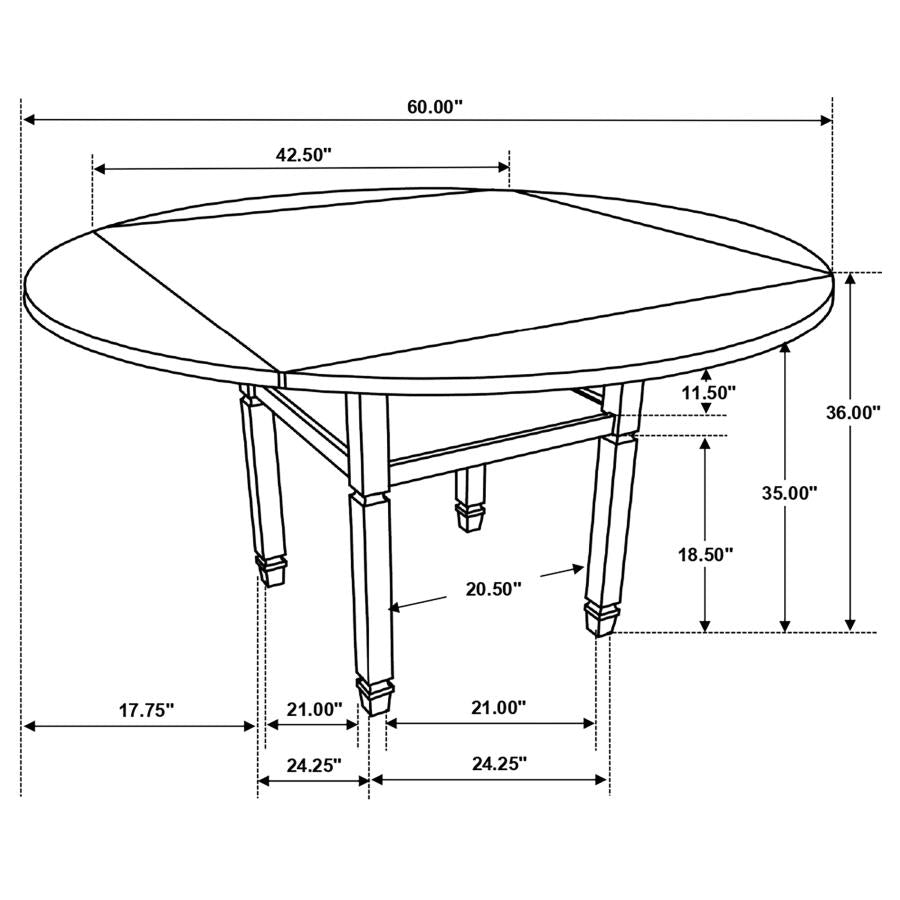 5 PC COUNTER HEIGHT DINING SET