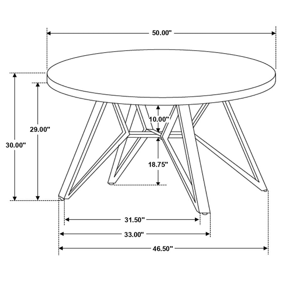 5 PC DINING SET