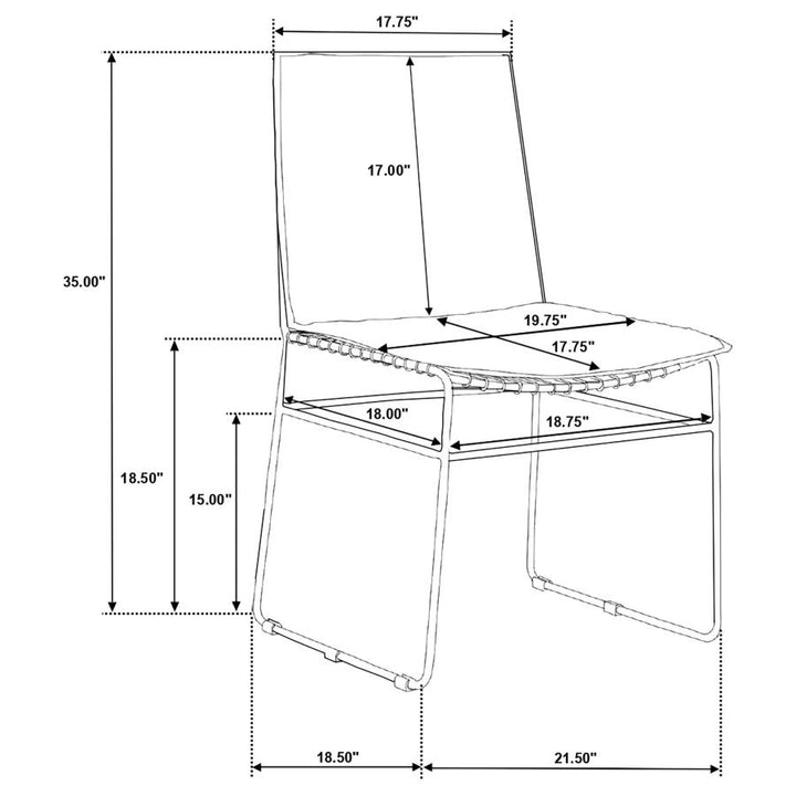 5 PC DINING SET