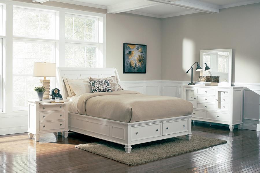 QUEEN BED 4 PC SET