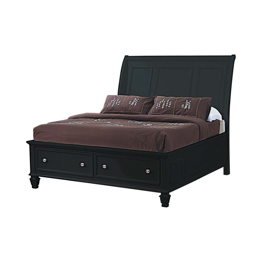 QUEEN STORAGE BED