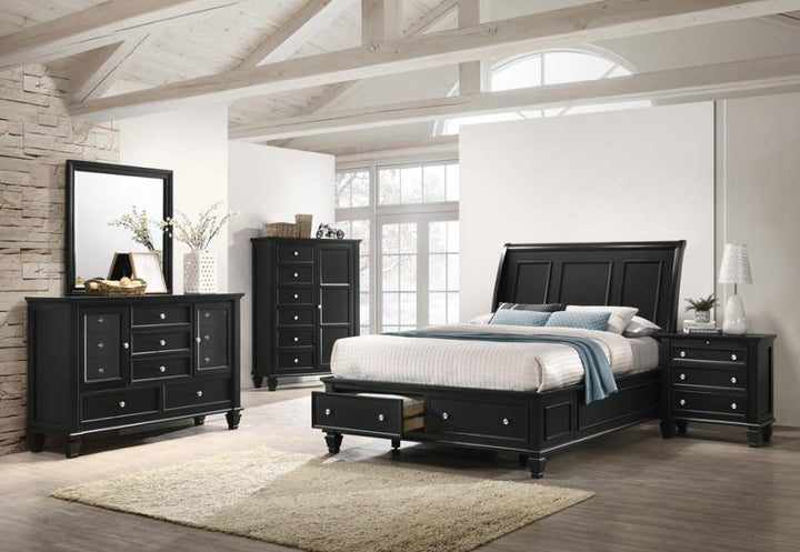 QUEEN STORAGE BED