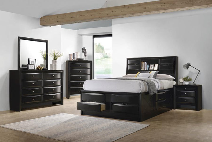 EASTERN KING STORAGE BED