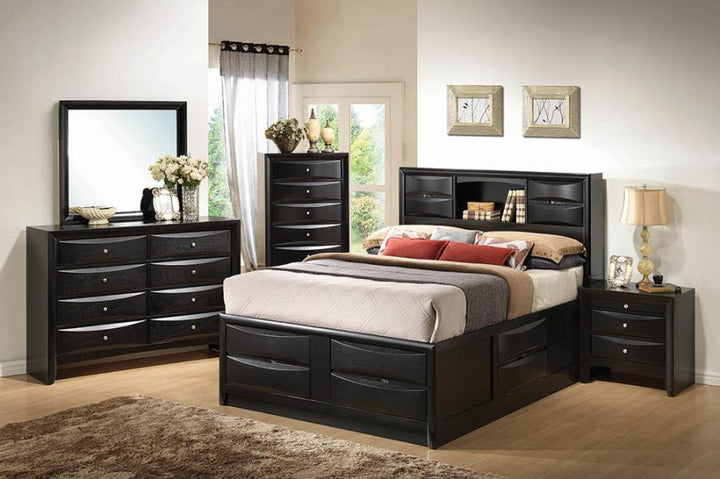 EASTERN KING STORAGE BED