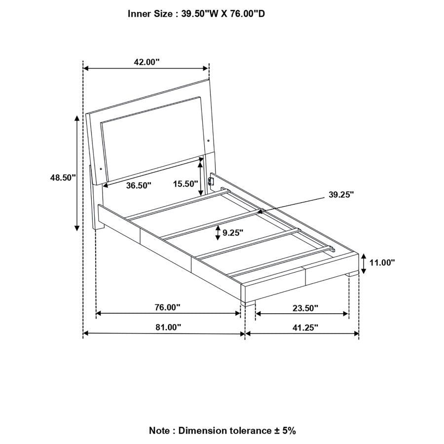 TWIN BED