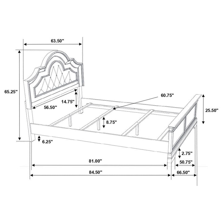 QUEEN BED 5 PC SET