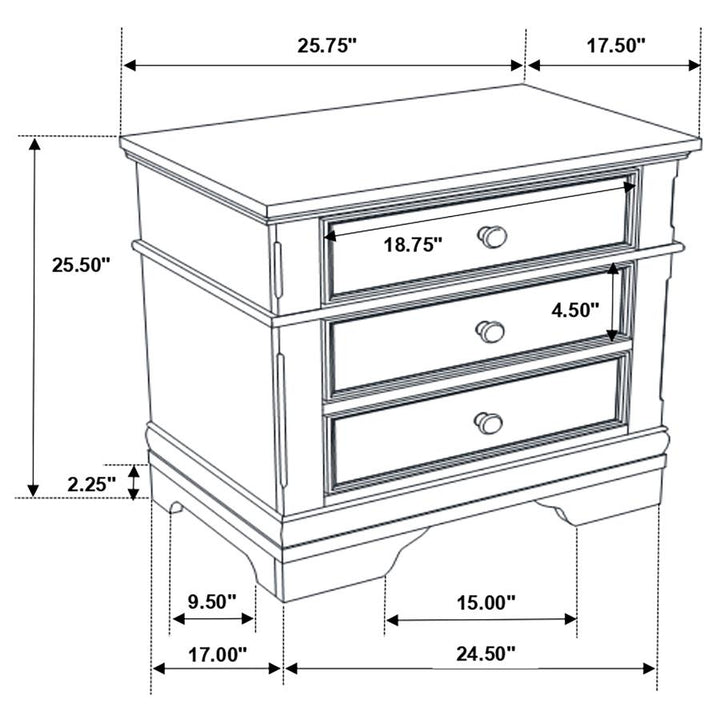 QUEEN BED 5 PC SET