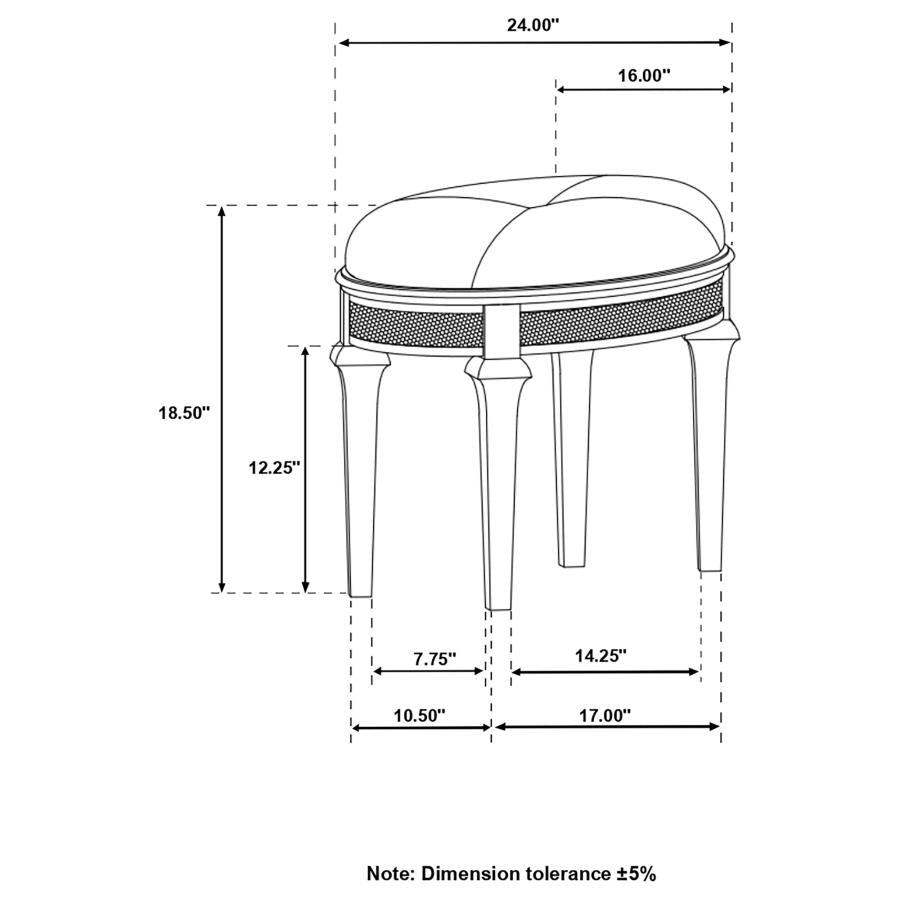 VANITY STOOL