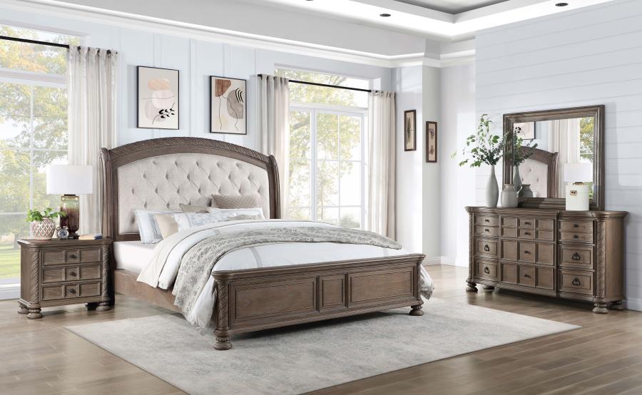 QUEEN BED 4 PC SET