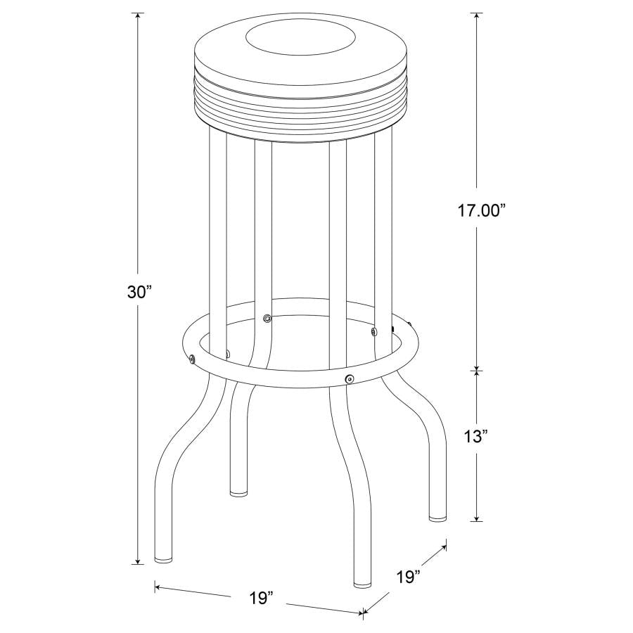 SWIVEL BAR STOOL