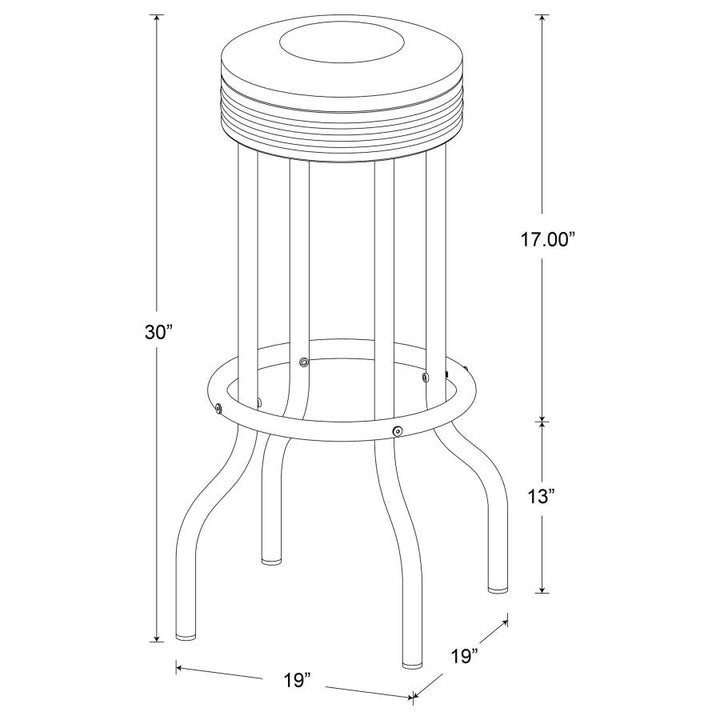 SWIVEL BAR STOOL