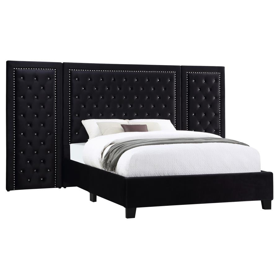 EASTERN KING BED W/ WING PANEL