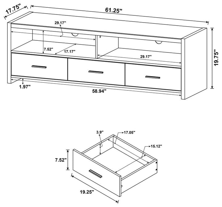 62" TV STAND