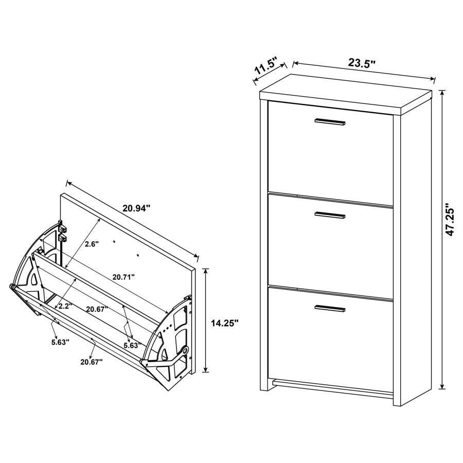 SHOE CABINET