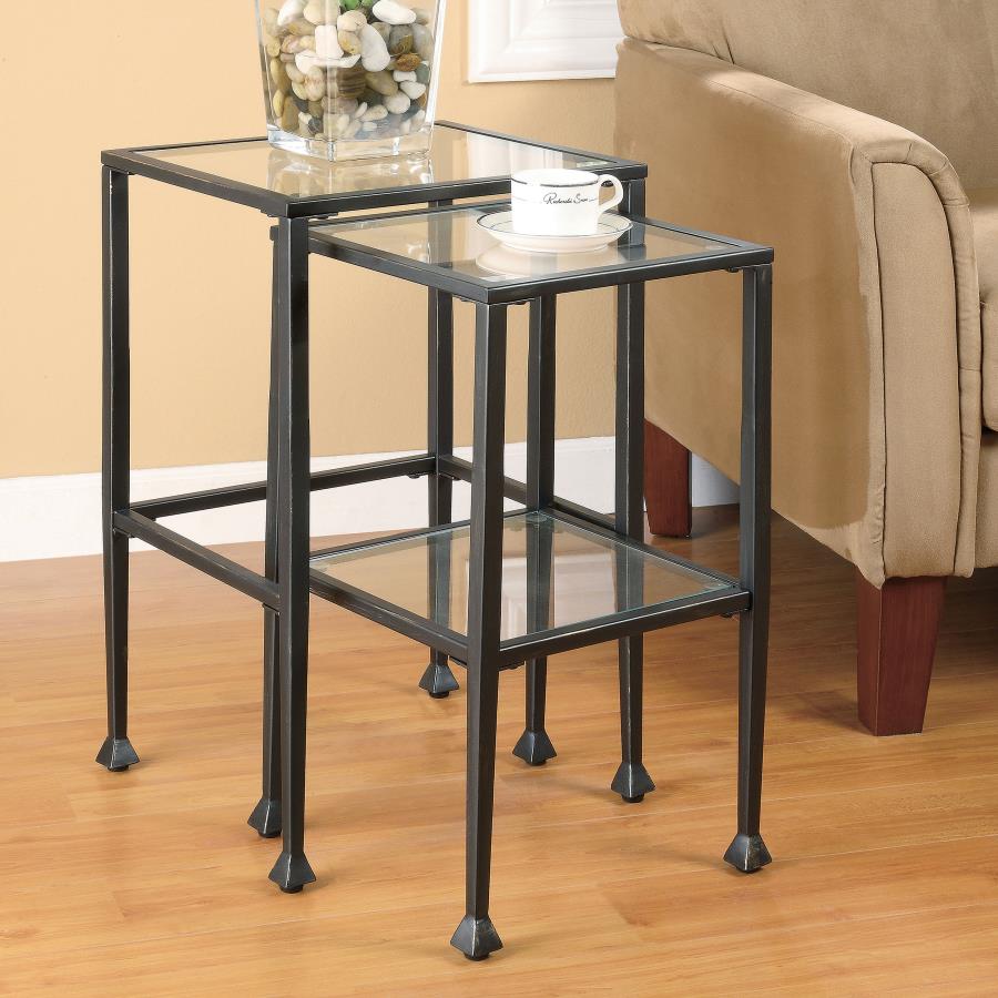 2 PC NESTING TABLE