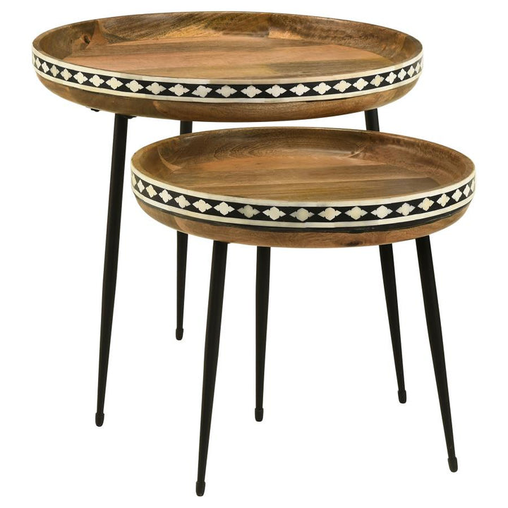 2 PC NESTING TABLE