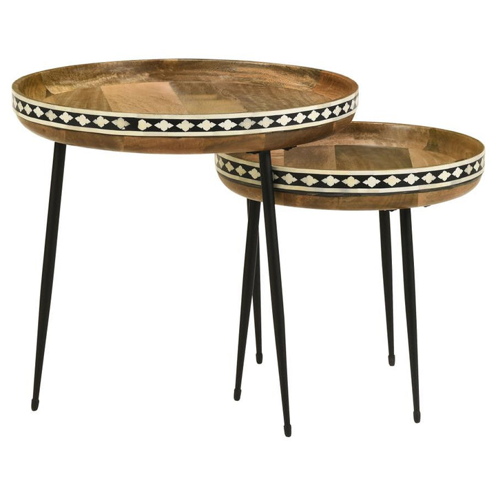 2 PC NESTING TABLE