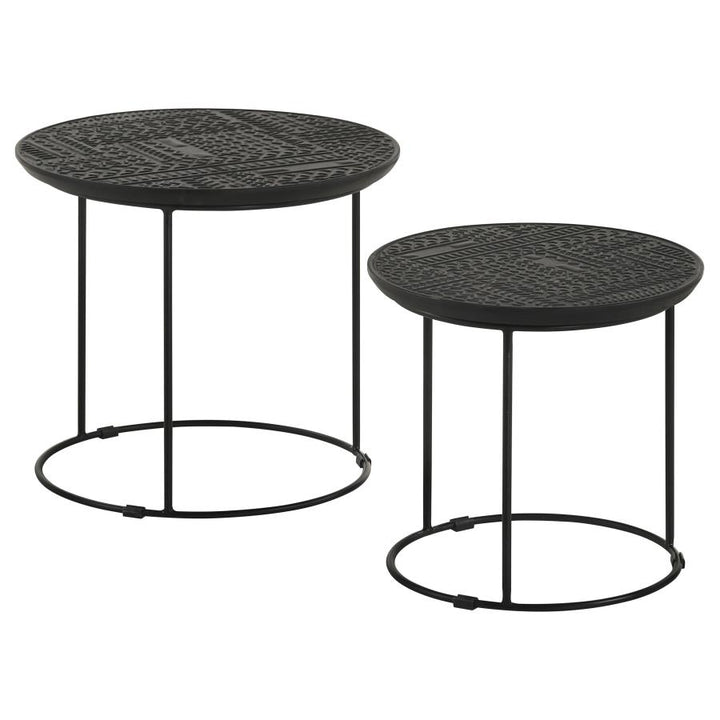 2 PC NESTING TABLE