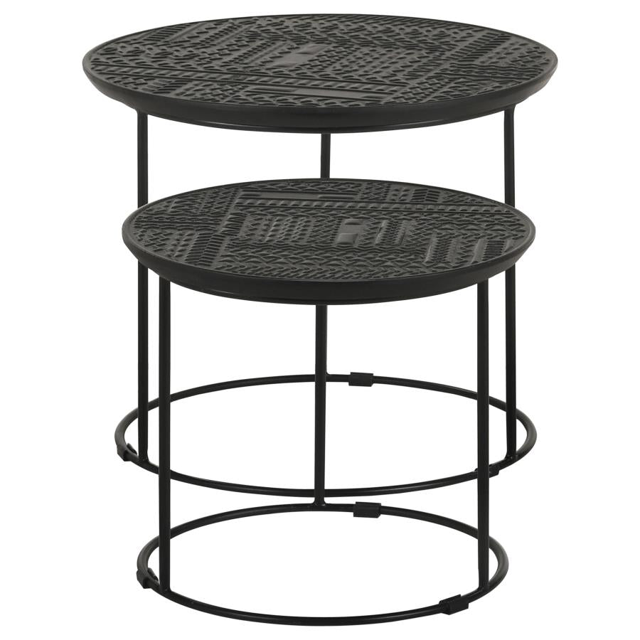 2 PC NESTING TABLE