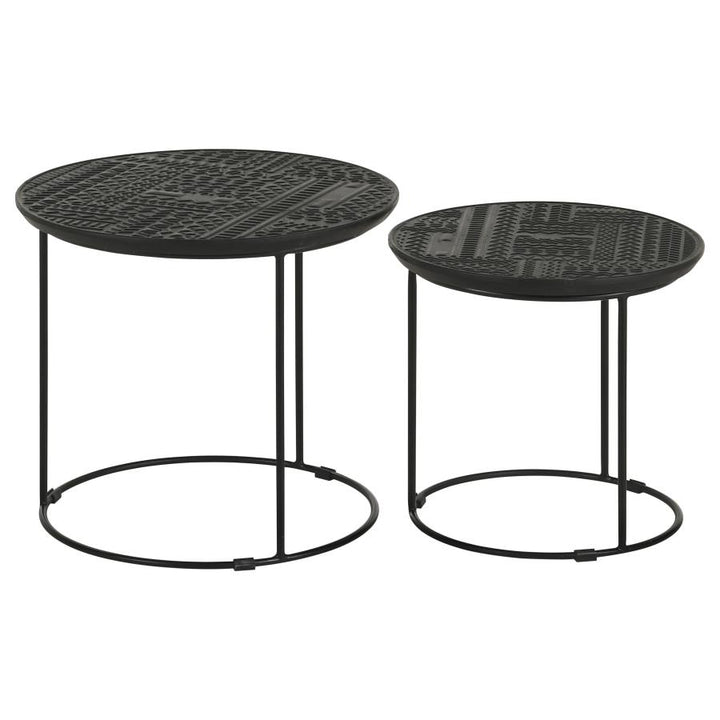 2 PC NESTING TABLE