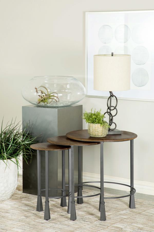 3 PC NESTING TABLE