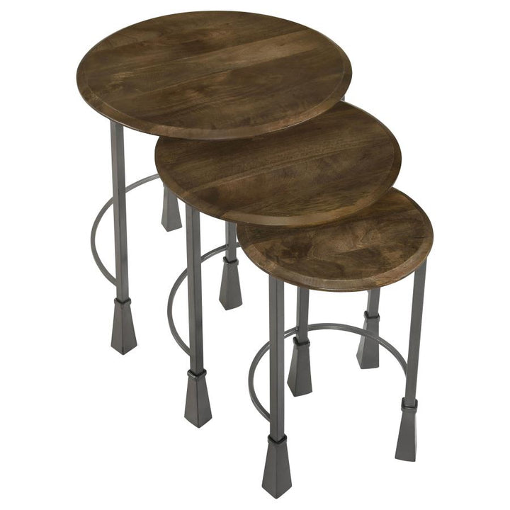 3 PC NESTING TABLE