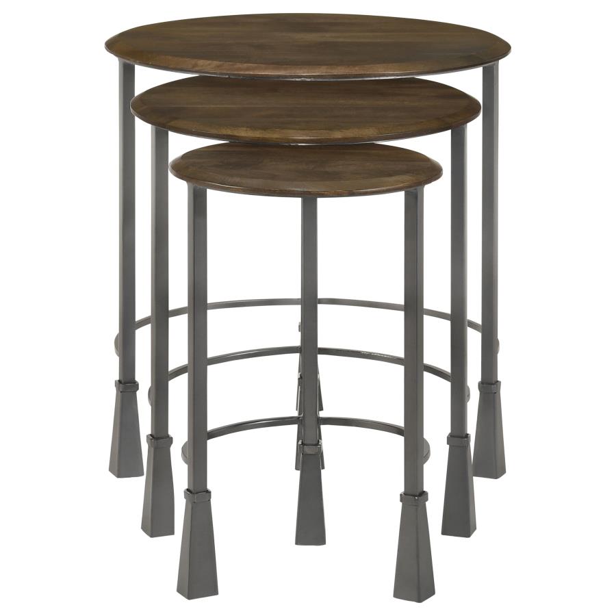 3 PC NESTING TABLE