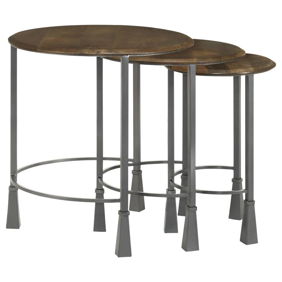 3 PC NESTING TABLE