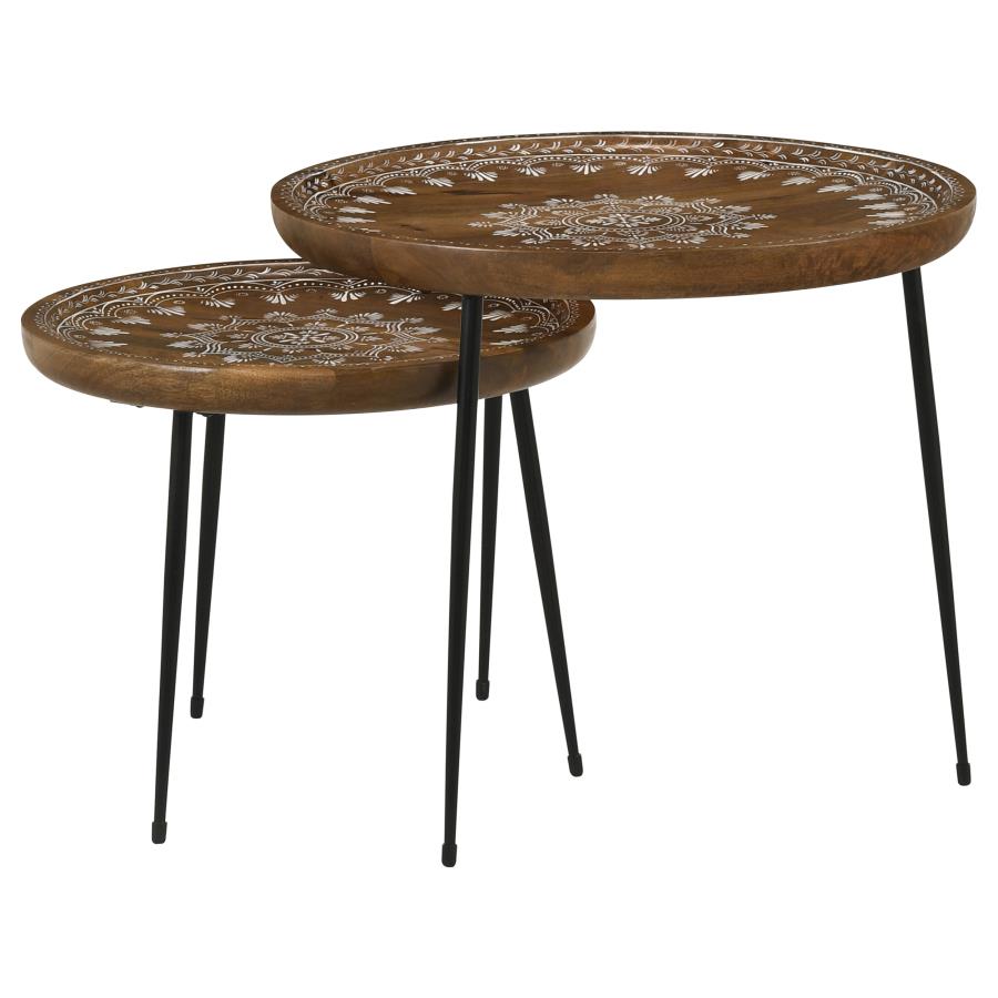 2 PC NESTING TABLE